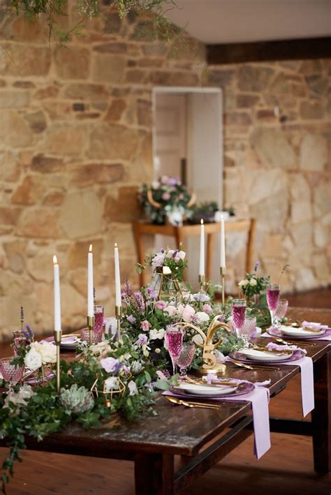 Lavender and Gold Wedding Styled Shoot { Lux-Bohemian Wedding Guide