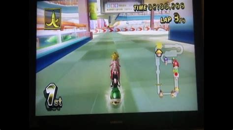 Mario Kart Wii: Coconut Mall with Peach (Bike) [1080p HD] - YouTube