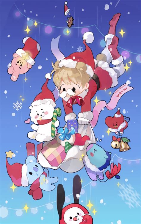 BT21 Christmas Wallpapers - Top Free BT21 Christmas Backgrounds - WallpaperAccess