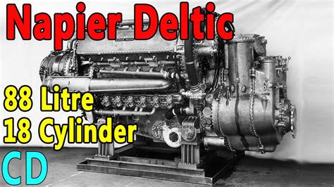 The Legendary Napier Deltic - 88 Litre Opposed 2-Stroke Triangle Engine - YouTube