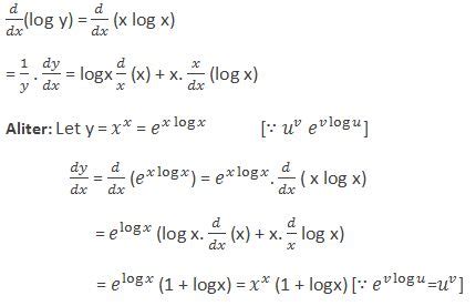 Logarithmic Differentiation Homework Help in Math - Homework1