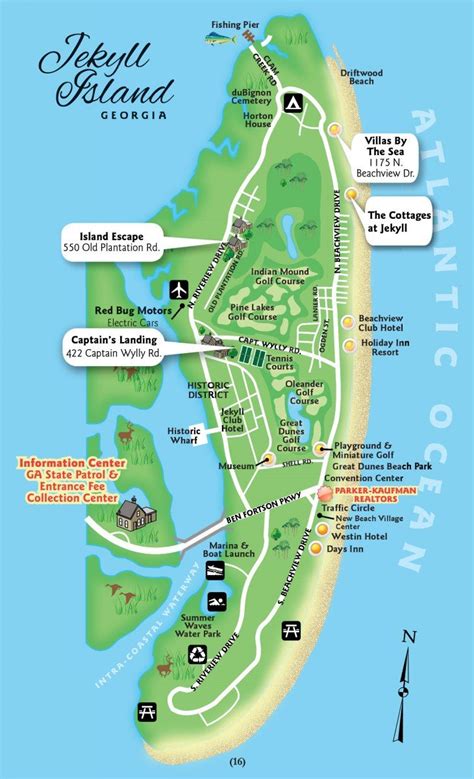 a map of key west florida showing the location of several hotels and other places to stay