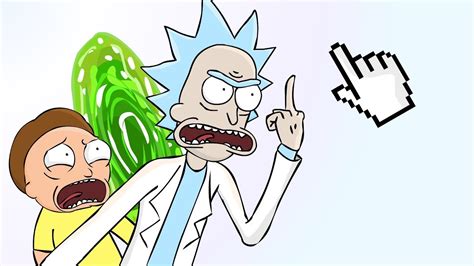 Rick And Morty vs. Animator - YouTube