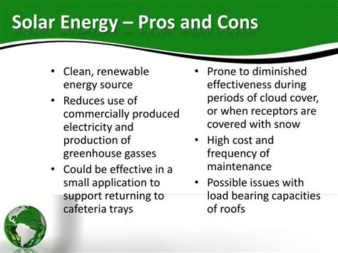 Pros And Cons About Solar Energy | Images and Photos finder