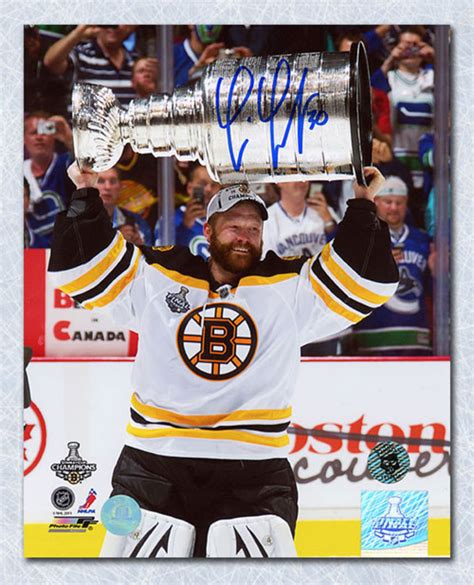 Tim Thomas Boston Bruins Autographed 2011 Stanley Cup 16x20 Photo - NHL ...