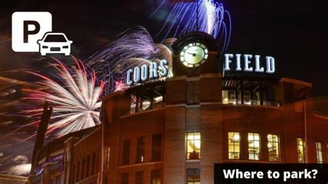 Coors Field Parking Guide - Tips, Maps, and Deals - World-Wire