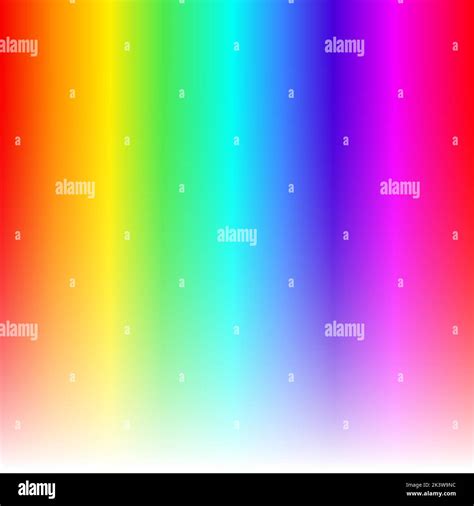 Color picker rainbow gradient selector hue spectrum chart guide. Design ...