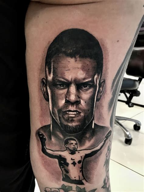 UFC fighter tattoo | Fighter tattoo, Ufc fighters tattoo, Portrait tattoo