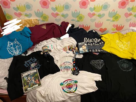 I put all of my Dan merch together and only now do I realise how much I actually have… 😬 : r/DanTDM