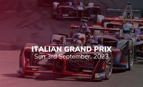 Italian Grand Prix 2023 - F1 Racing Tips