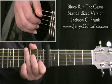 Jackson C Frank – Blues Run The Game | Guitar Lesson, Tab & Chords