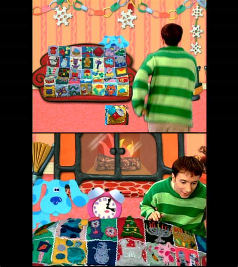 Blue's Clues Holiday Quilt by Mdwyer5 on DeviantArt