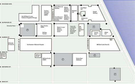 Northwestern University Chicago Campus Map | Australia Map