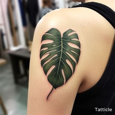 Monstera Tattoo Meaning and Symbolism - Tatticle