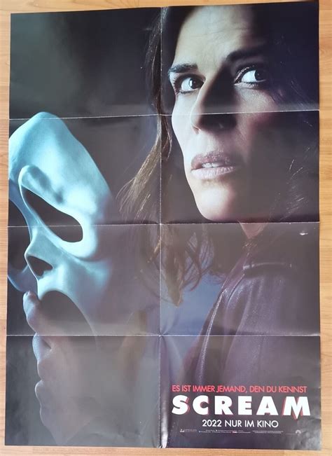 Scream 5, Neve Campbell, Original Movie Poster, Teaser 2022