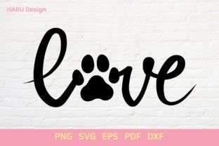 Dog Love Graphic by HARUdesign · Creative Fabrica