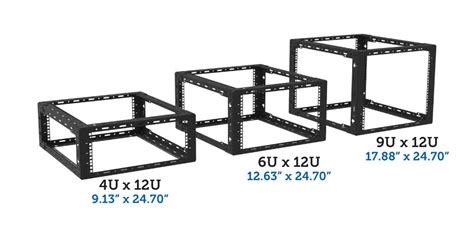 RackSolutions 4U-9U Desktop Server Rack