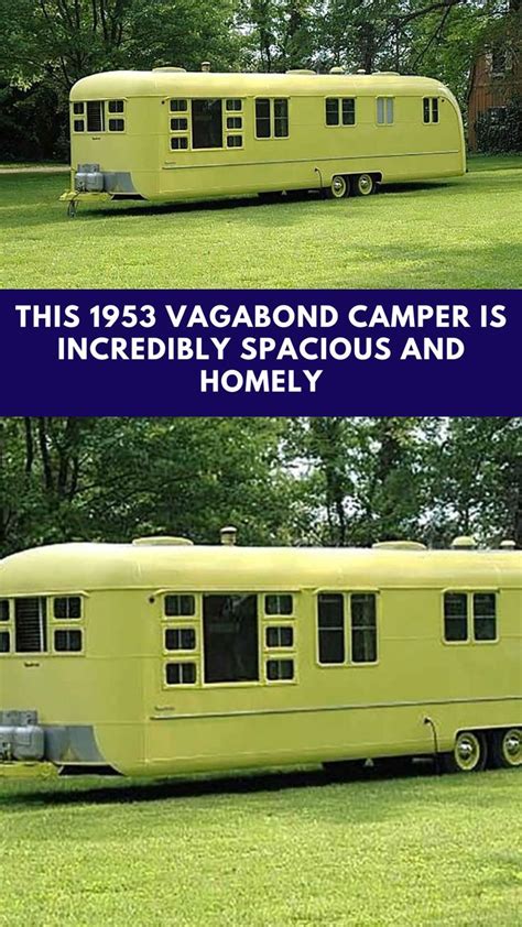 Vagabond camper s interior looks exactly the way it did in 1953 it s a ...