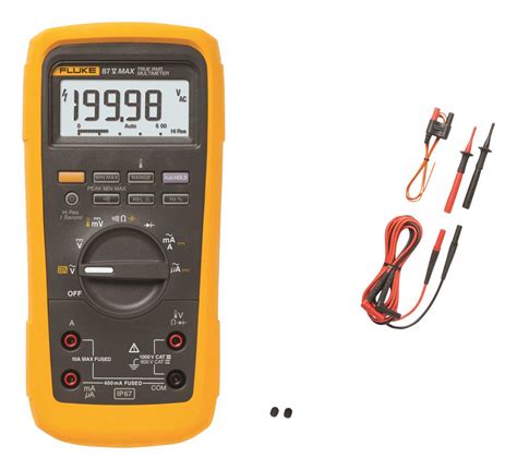 FLUKE-87V-MAX - Fluke - Digital Multimeter, Auto, Manual