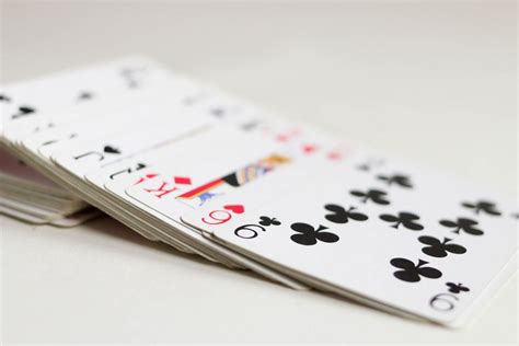 Playing cards - isolated on white background - Creative Commons Bilder