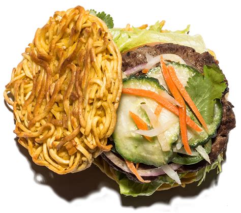 We Tried Boston's Only Ramen Burger - Boston Magazine