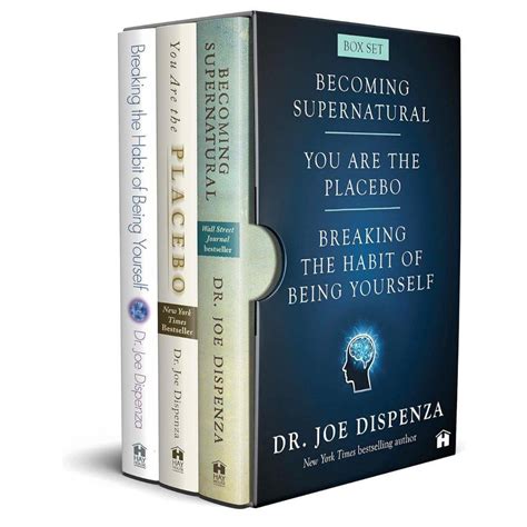 Dr. Joe Dispenza Box Set – 3 Books combo (Becoming supernatural + Placebo + Breaking the habit ...