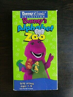 BARNEY ALPHABET ZOO (VHS) | eBay