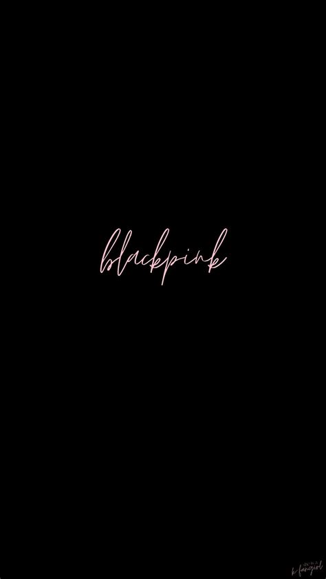 Blackpink Lockscreen Wallpaper Minimalist Blackpink Aesthetic Wallpaper Aesthetic home screen ...