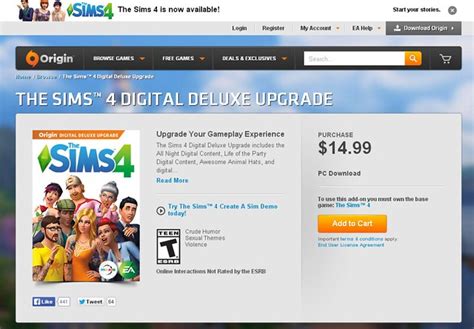 Now Available: The Sims 4 Digital Deluxe Upgrade | SimsVIP