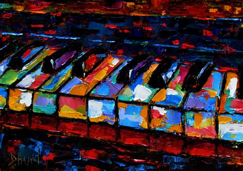 Debra Hurd Original Paintings AND Jazz Art: Abstract piano art painting ...