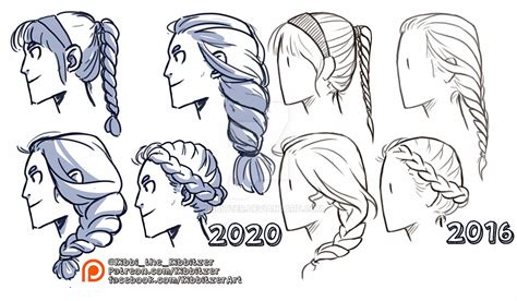 Braids reference sheet -PREVIEW- by Kibbitzer on DeviantArt in 2021 ...