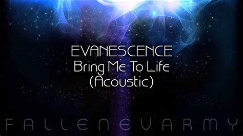 Evanescence - Bring Me To Life (Acoustic) Chords - Chordify