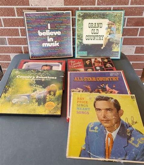 Country Music Albums 7 - Sherwood Auctions