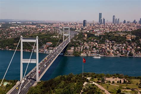 nature, Istanbul, Turkey, City, Cityscape, Bridge, Bosphorus, Fatih Sultan Mehmet Bridge ...