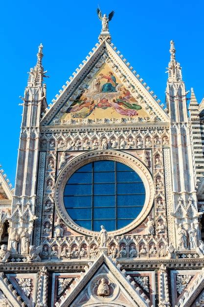 Premium Photo | Siena cathedral facade tuscany italy