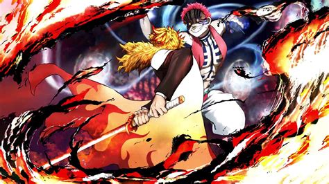 8 2047 Kyojuro Rengoku Vs Akaza Demon Slayer 4k Wallpaper – Themeloader