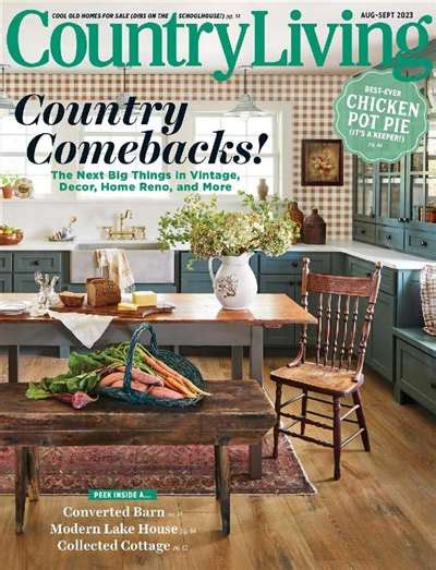 Country Living Magazine Subscription Canada