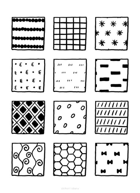 100+ Fun, Easy Patterns to Draw | Easy patterns to draw, Simple patterns, Pattern drawing