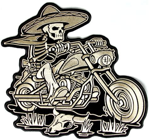 Mexican Biker Patch | Biker Patches -TheCheapPlace