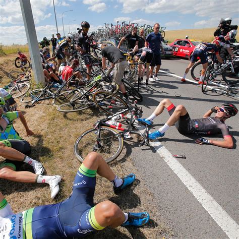 WATCH: 20-Bike Pileup Interrupts Tour de France