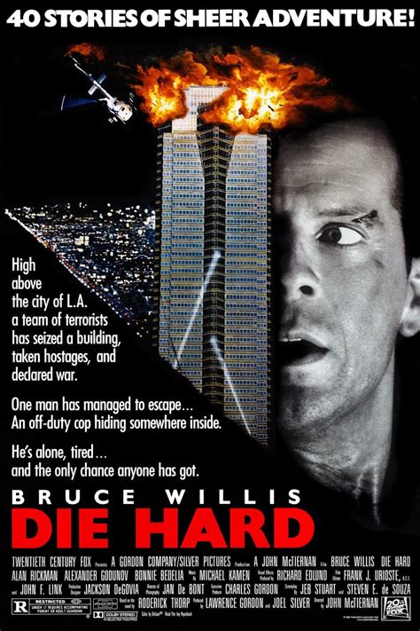 Was there a Die Hard movie poster that excluded Bruce Willis? - Movies ...