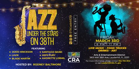 Jazz Under The Stars 2023 – The Lauderhill CRA