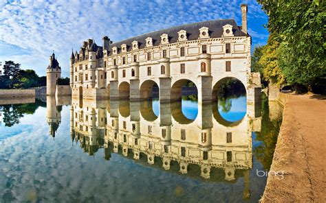 castles, Bridges, Chenonceau, Loire, Valley, Castles, Reflections Wallpapers HD / Desktop and ...