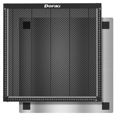 Snapklik.com : Dofiki Steel Honeycomb Laser Bed 400mm X 400mm Magnetic Honeycomb Cutting Mat For ...