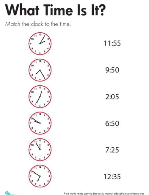 Telling Time To The Nearest Minute Worksheets 3rd Grade - Worksheets Master