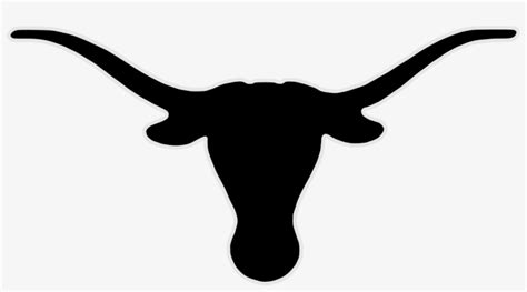 Clip Art Royalty Free Steer Head Silhouette At Getdrawings - Texas Longhorns Svg - Free ...