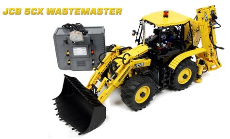 LEGO: RC JCB 5CX Wastemaster Backhoe Loader - Hobbymedia