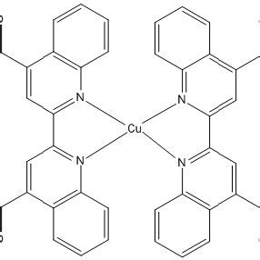 Molecular structure of copper complex. | Download Scientific Diagram