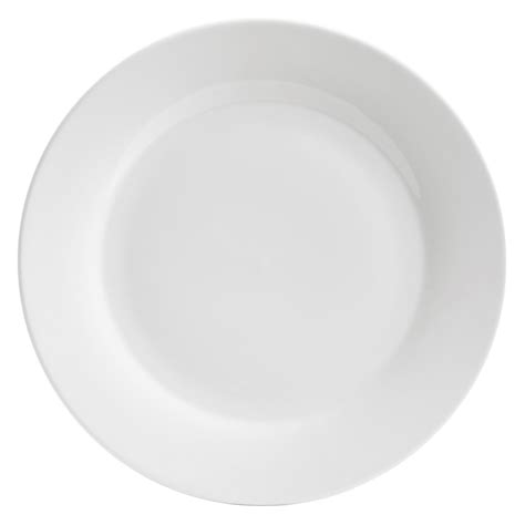 Super White Round Dinner Plate, 10.5" | At Home