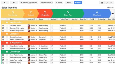 M&A Pipeline Excel Template